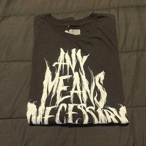 Any Means Necessary tee